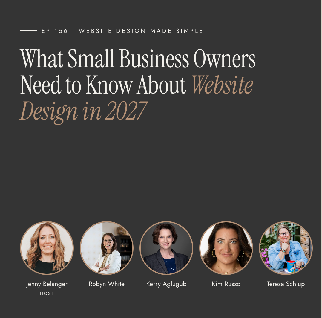 2027 website design trends podcast episode cover image
