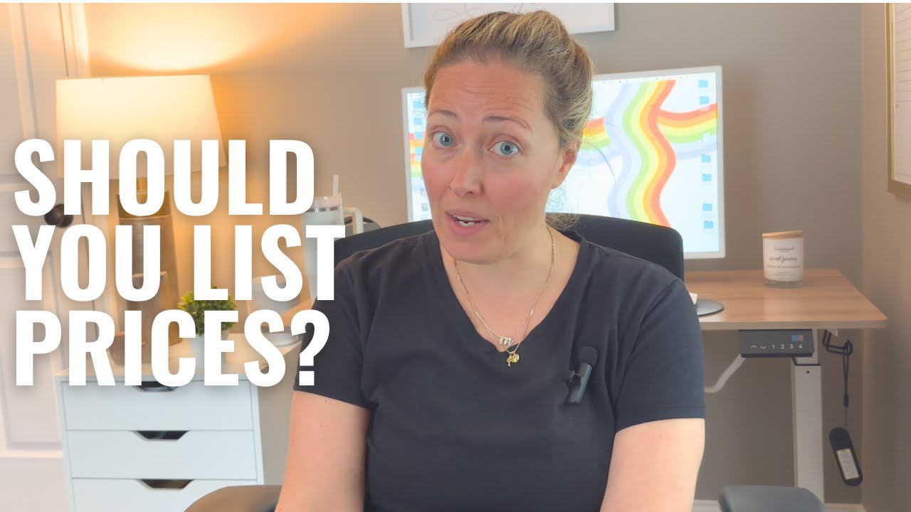 Should You List Prices On Your Website?